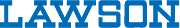 LAWSON — the official wordmark, borrowed with affection from lawson.jp